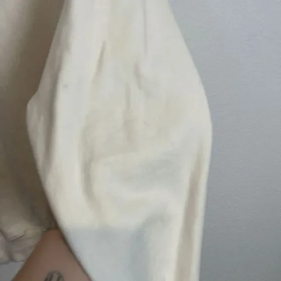 Aerie Offline Tacos & Tennis Throw-Back Fleece Crew Neck Sweatshirt Size Medium - Picture 3 of 10